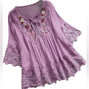 Women Top Blouse Size 3XL